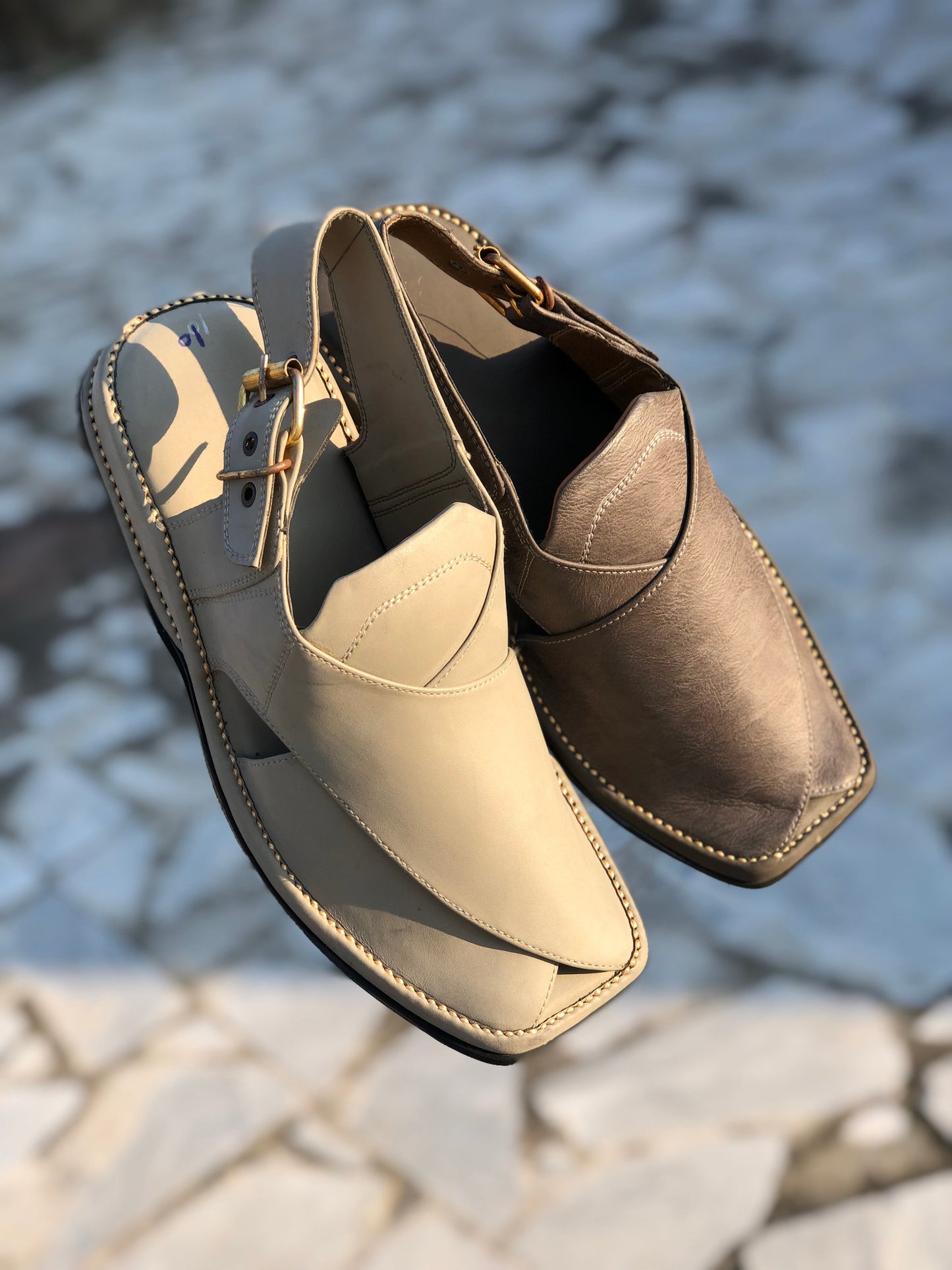 Zardary peshwari chappal 🩶