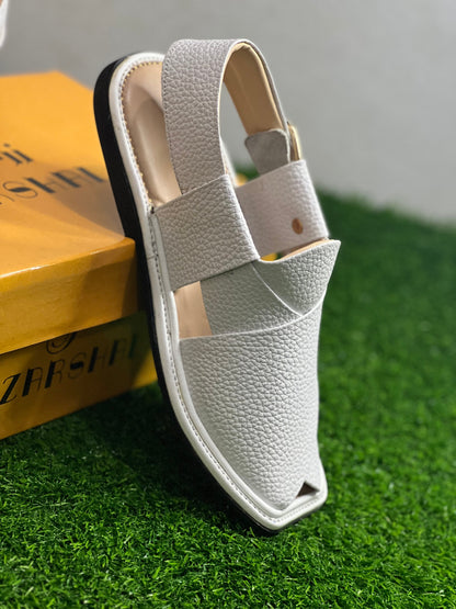 Smart zalmi doted peshawari chappal🤍🖤